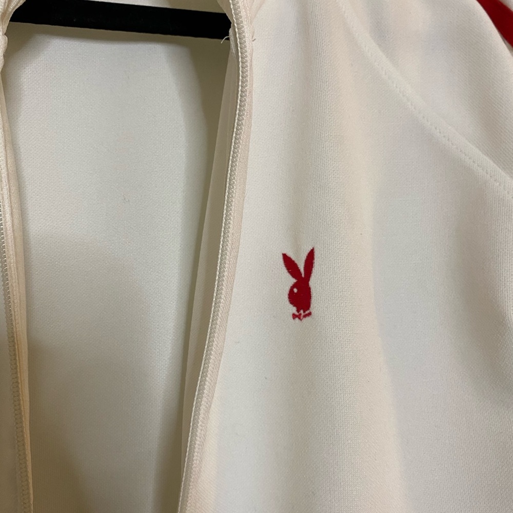 Playboy Zip Up Track jacket - Picture 2 of 4